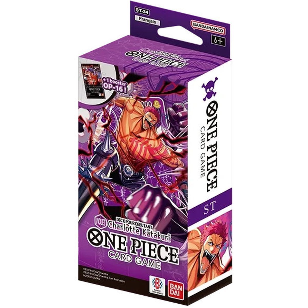 Beginner Deck - Charlotte Katakuri (Purple) - One Piece CG - ST34 - FR