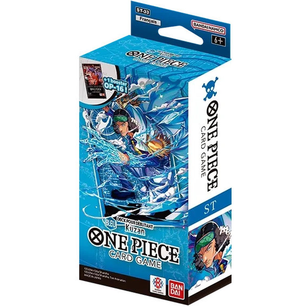 Beginner Deck - Kuzan/Aokiji (Blue) - One Piece CG - ST33 - FR