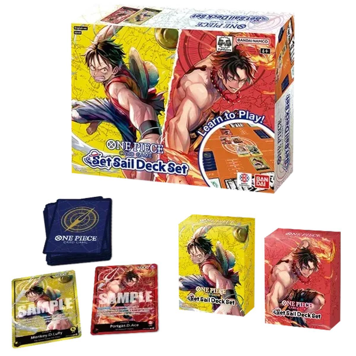 Deck - Set Sail Deck Set - One Piece CG - SD01 - English