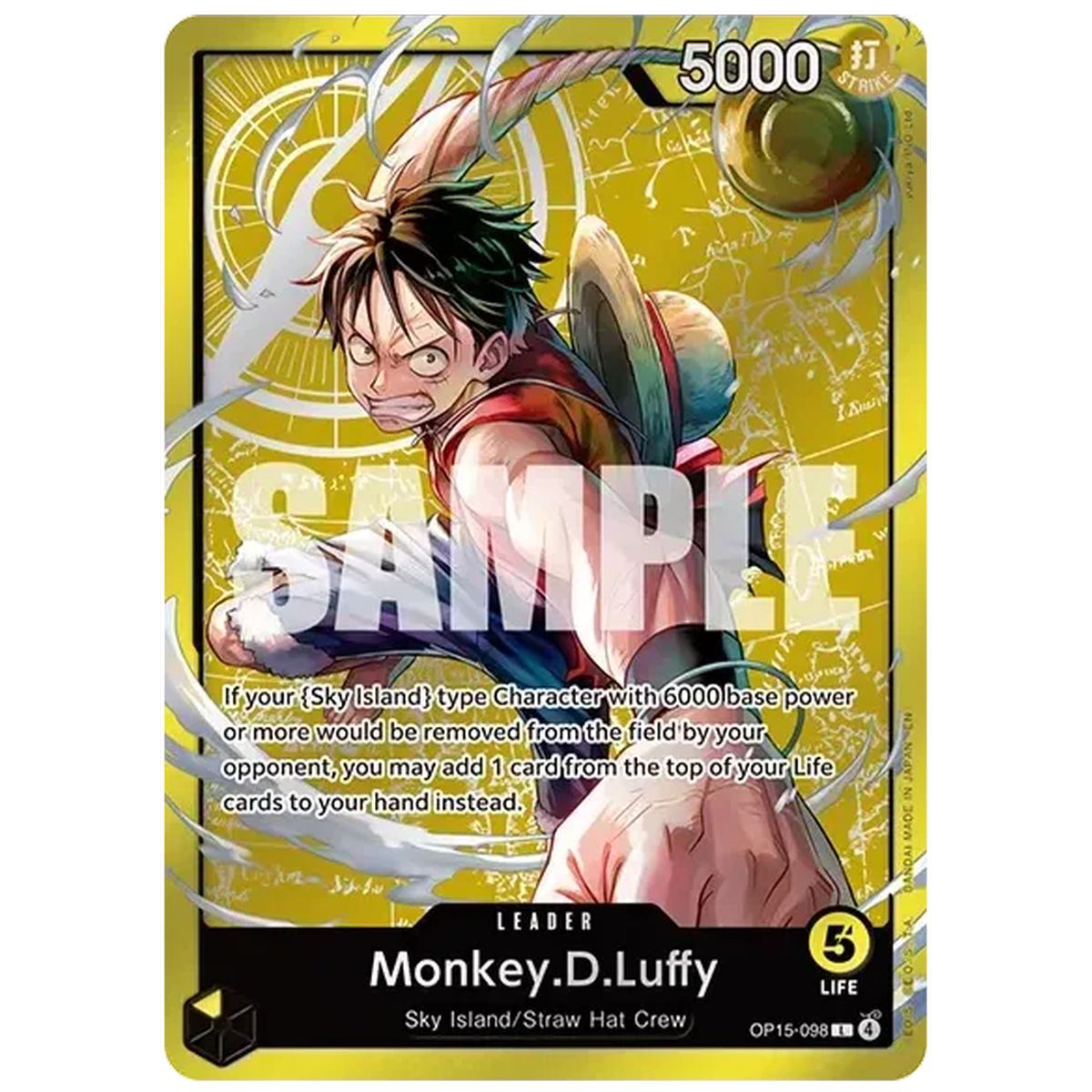 Deck - Set Sail Deck Set - One Piece CG - SD01 - English