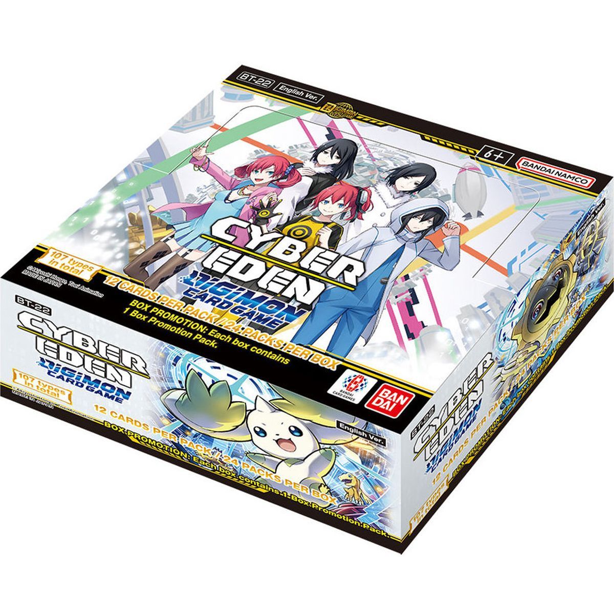 Item Box of 24 Boosters - Cyber Eden BT22 - Digimon Card Game - EN