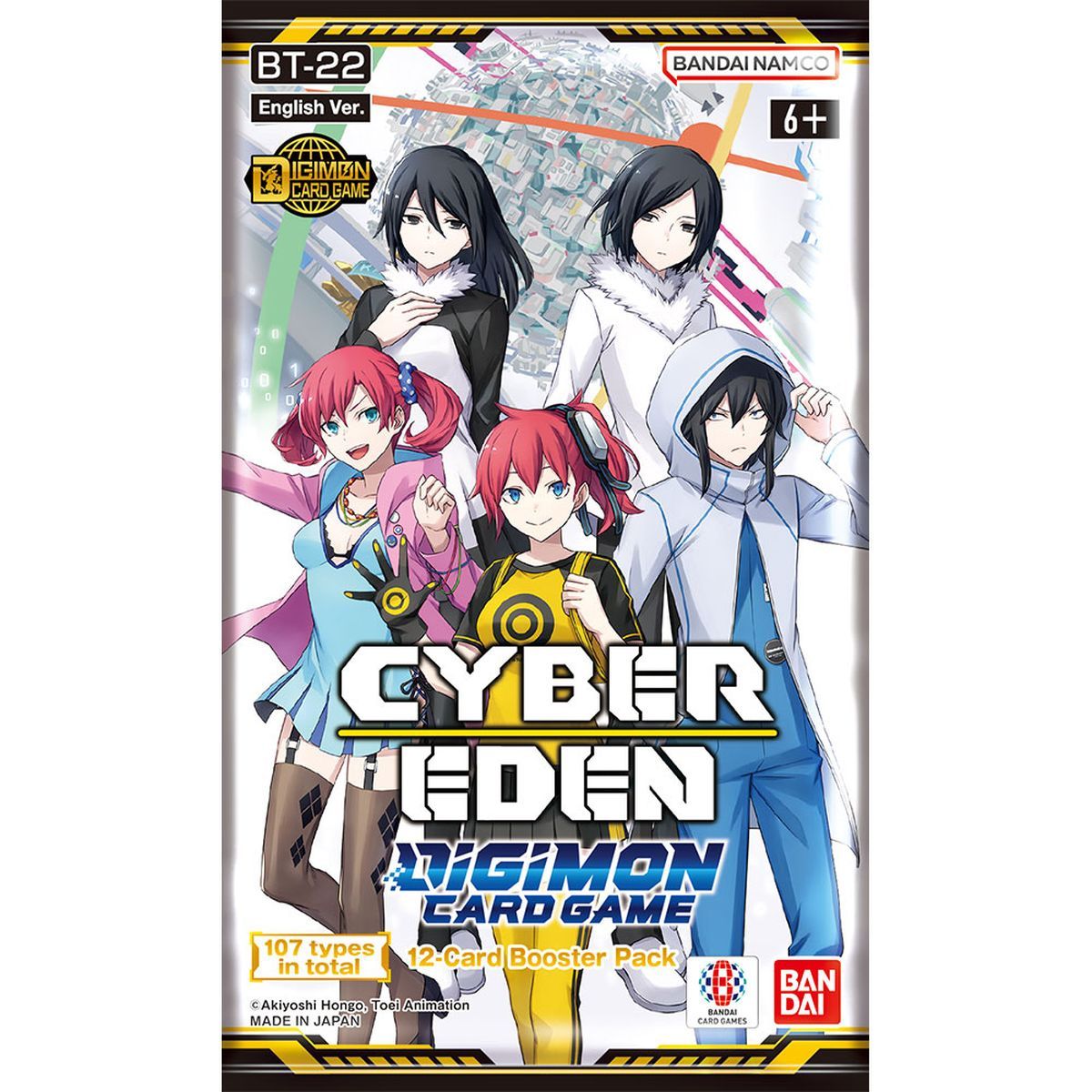 Box of 24 Boosters - Cyber Eden BT22 - Digimon Card Game - EN