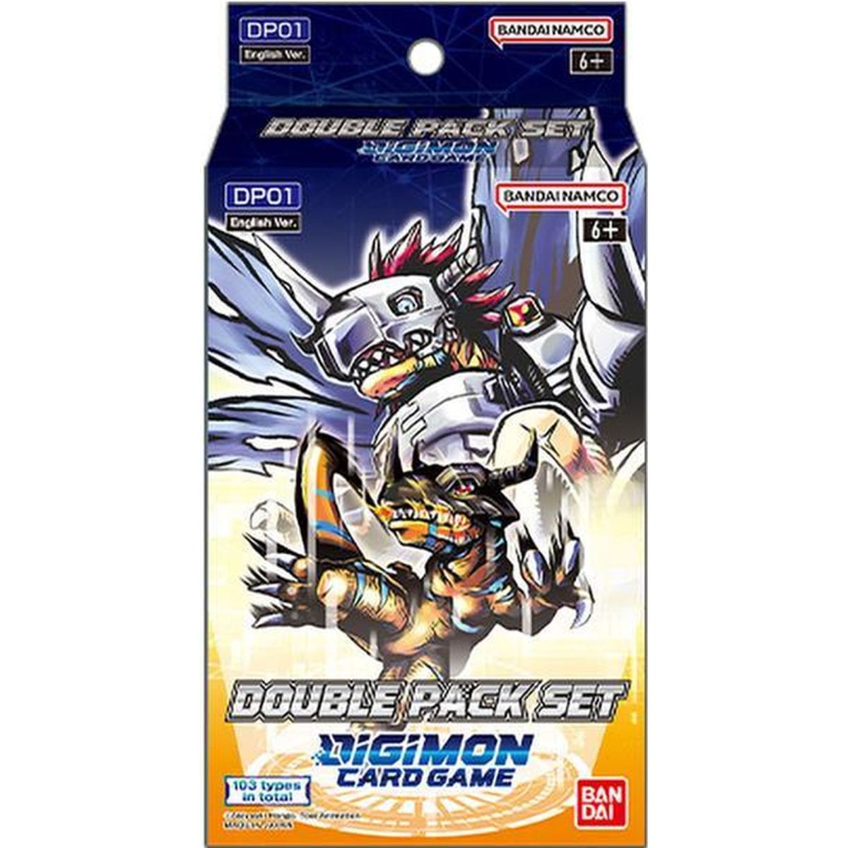 Digimon Card Game - Box - Double Pack Set - DP01 vol.1 - EN