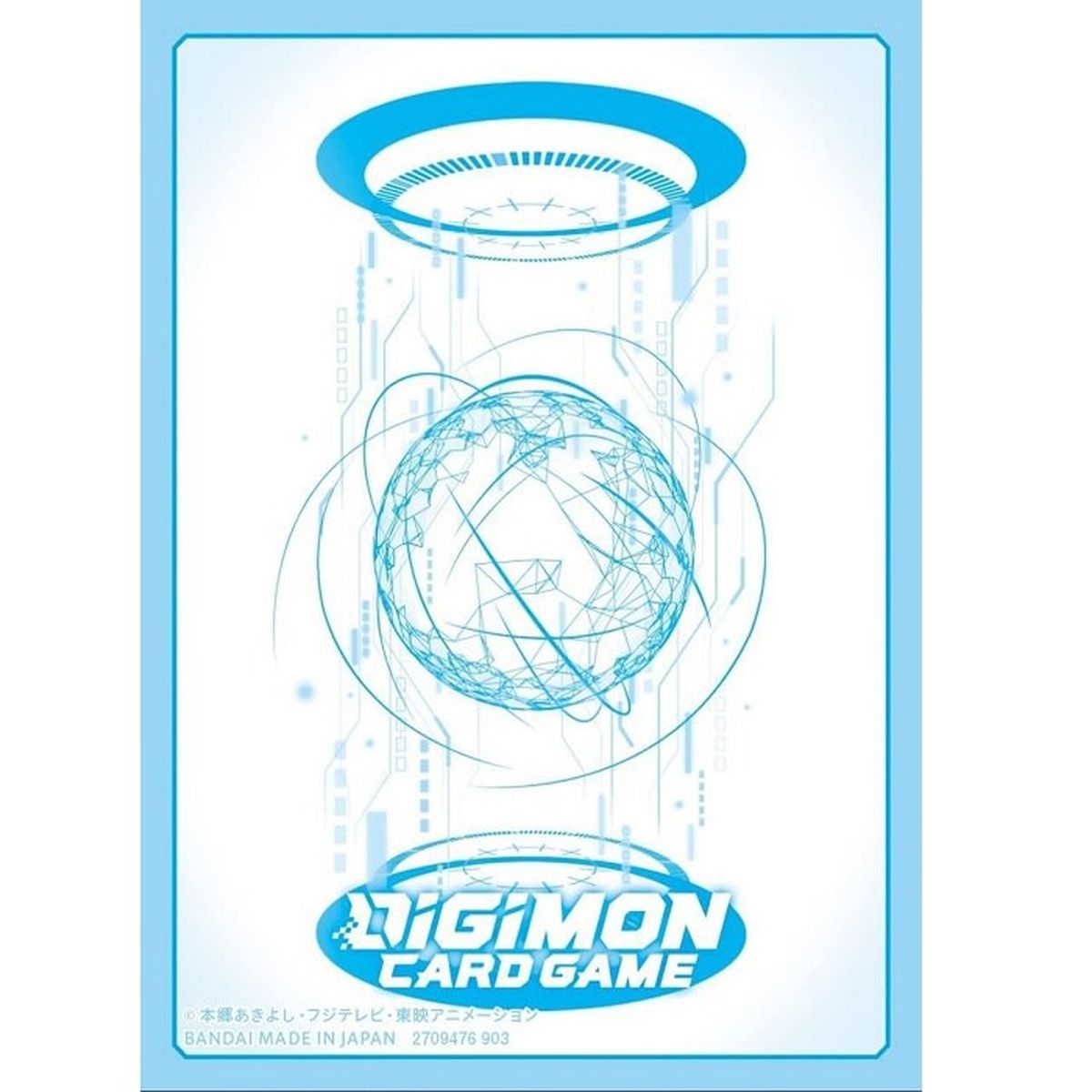 Item Digimon - Card Sleeves - Standard - White Logo (60)