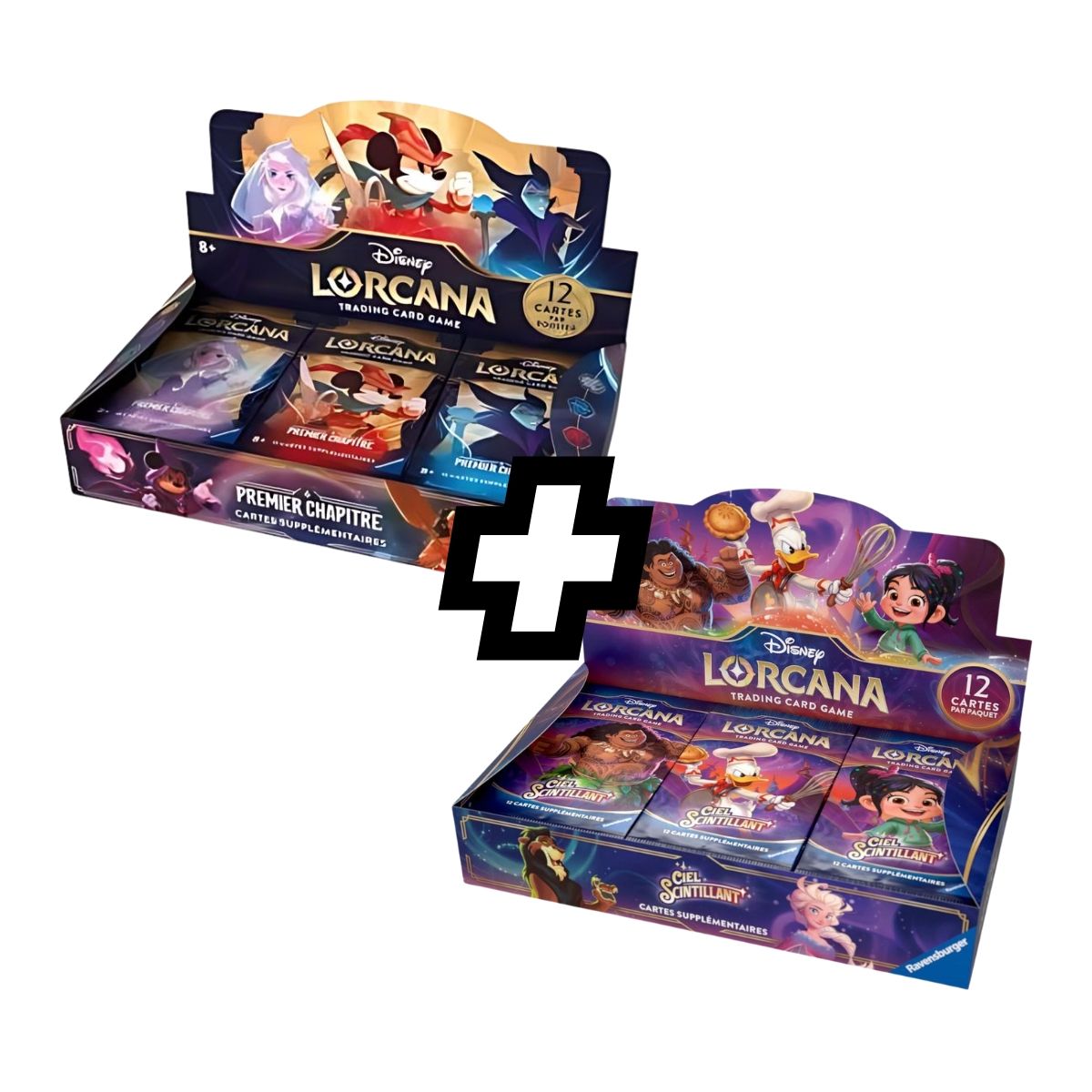 Item Disney Lorcana - Set of 2 Booster Boxes - Chapter 1 (2nd print) + Chapter 5 - FR