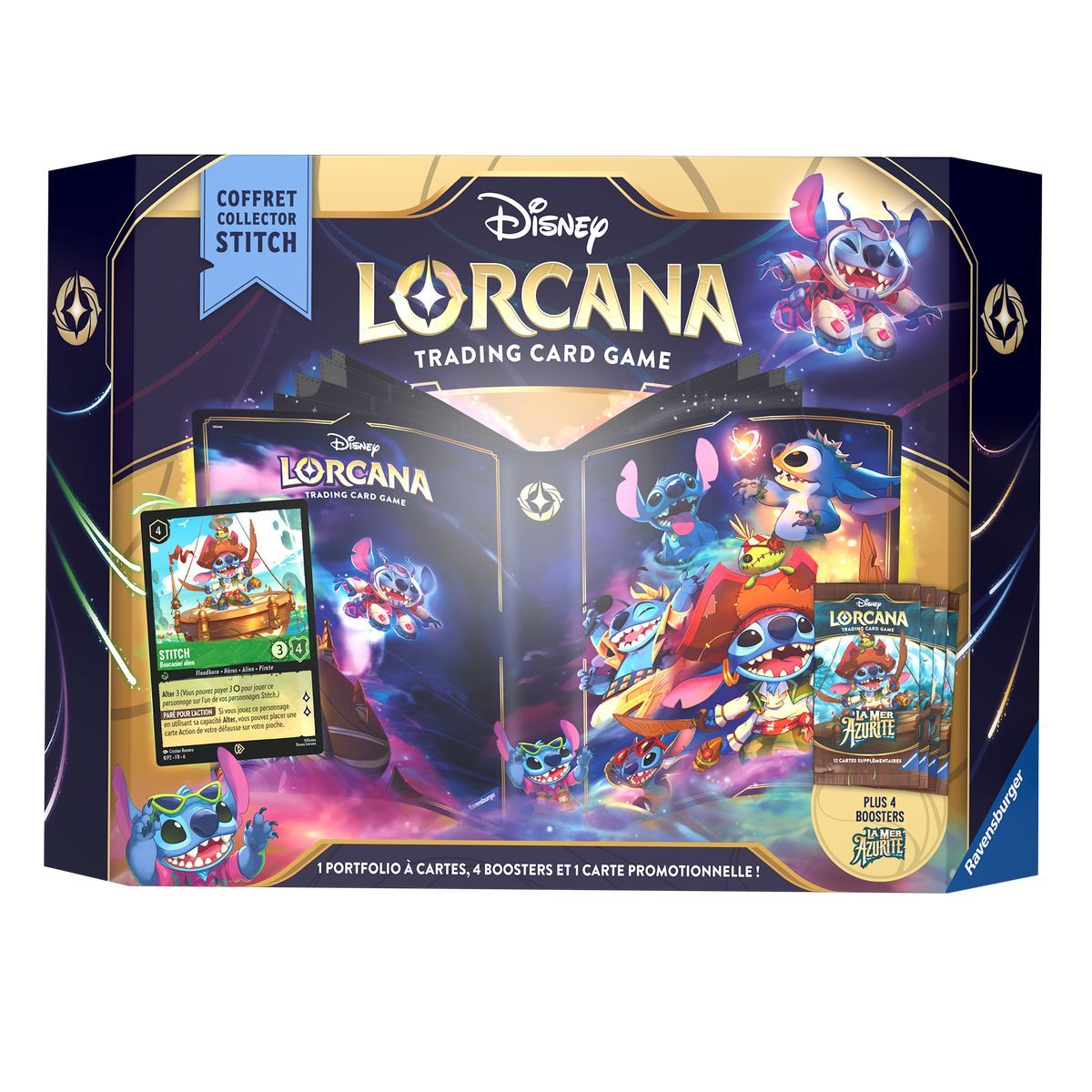 Item Disney Lorcana – Stitch Collector’s Box – Chapter 6 – The Azurite Sea – FR