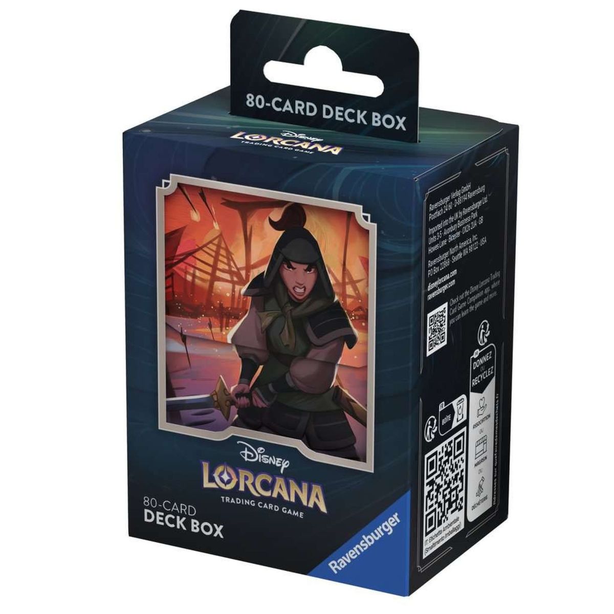 Disney Lorcana - Deck Box - Rise of the Floodborn (Set 2) - Mulan - Sealed