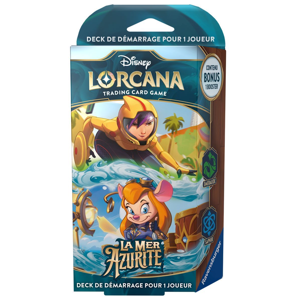 Item Disney Lorcana - Starter Deck - Chapter 6 - The Azurite Sea - Go Go Tomago and Gadget- FR