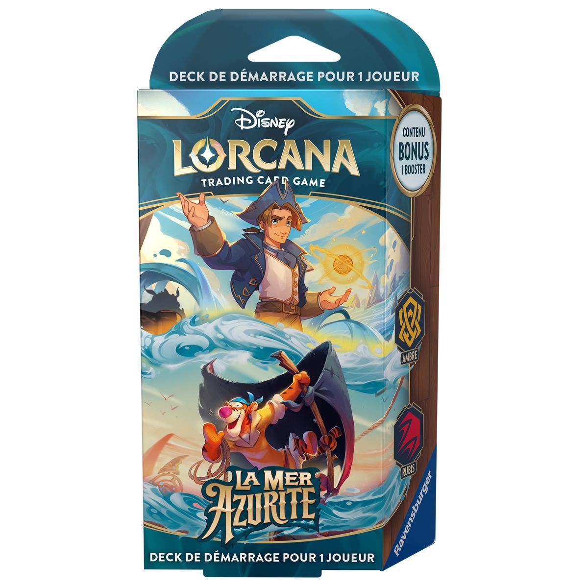 Item Disney Lorcana - Starter Deck - Chapter 6 - The Azurite Sea - Jim Hawkins and Tigger - FR