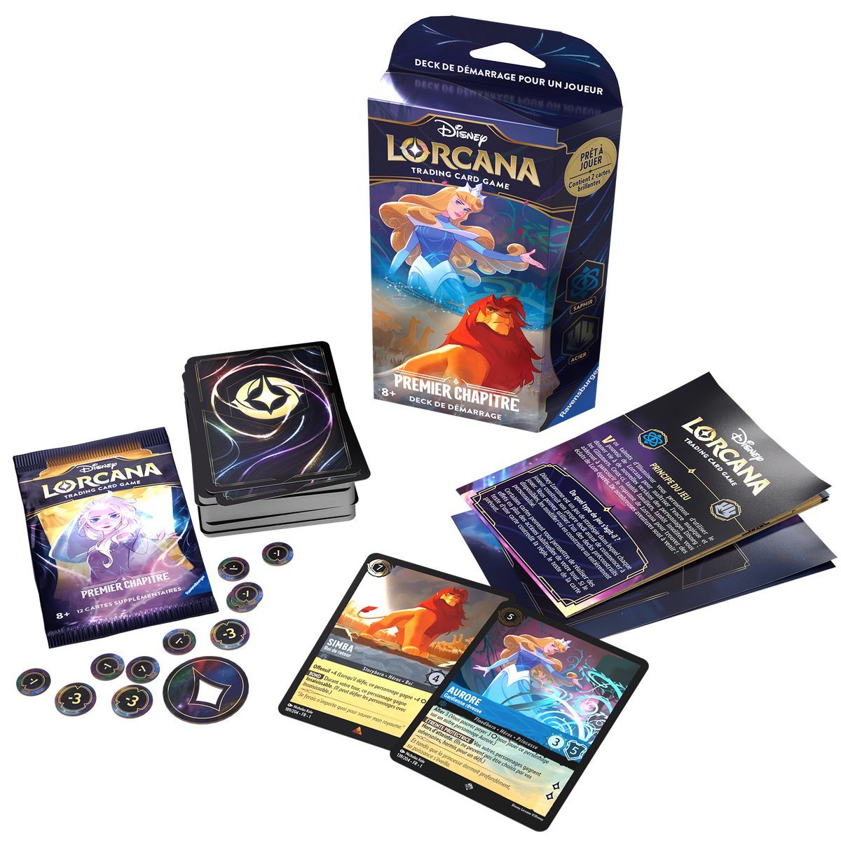 Disney Lorcana - Starter Deck - Set 1 - Aurora / Simba FR