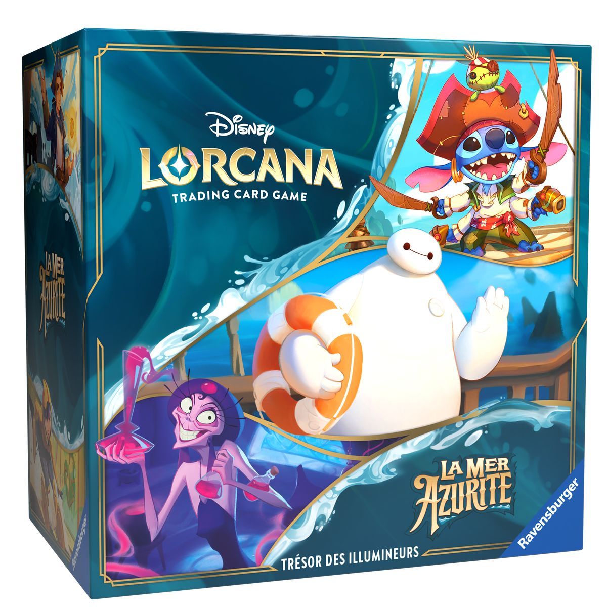 Item Disney Lorcana – The Treasure of the Illuminators – Chapter 6 – The Azurite Sea – Trove Pack