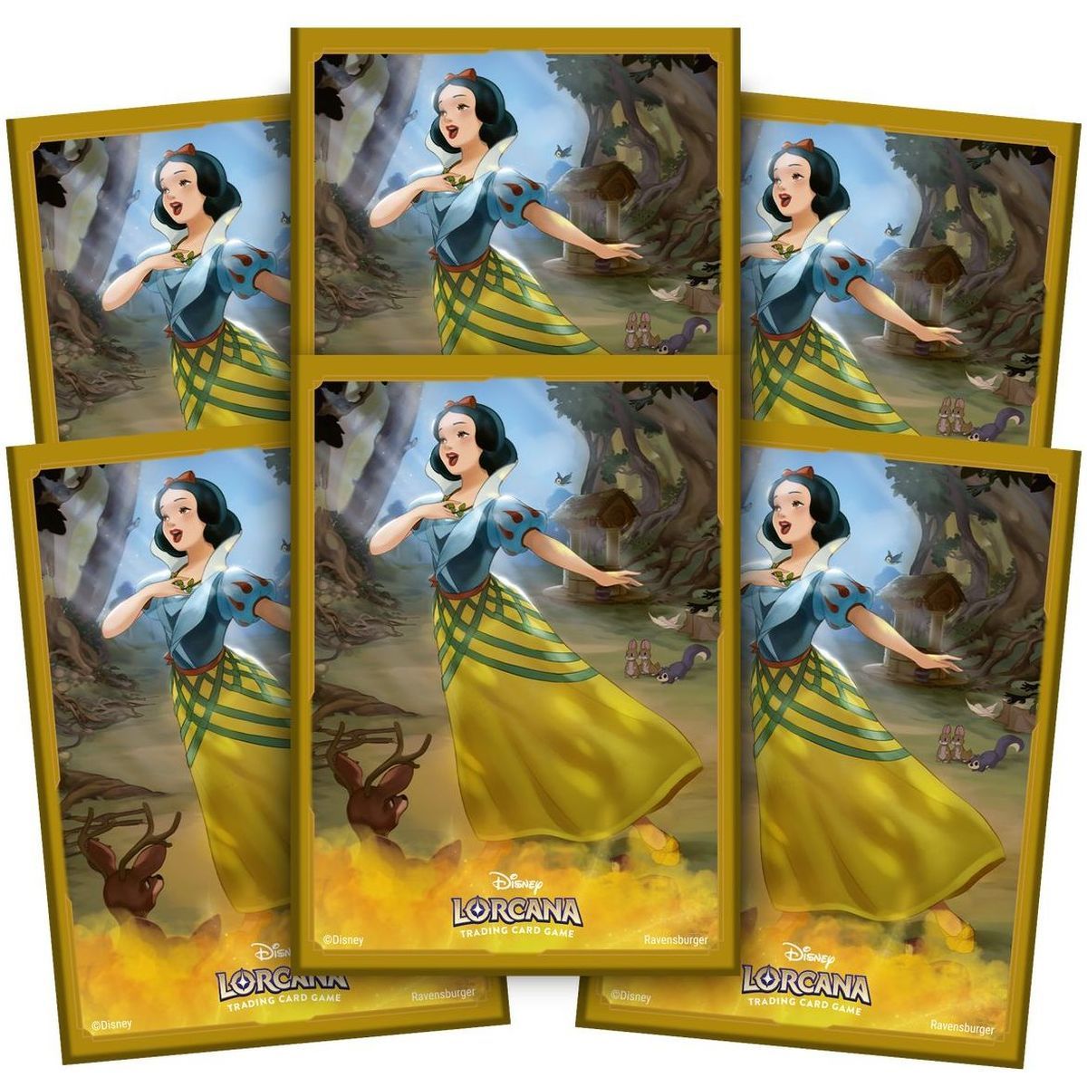 Disney Lorcana - Card Sleeves - Sleeves - Ursula Returns - Snow White - Sealed (65)