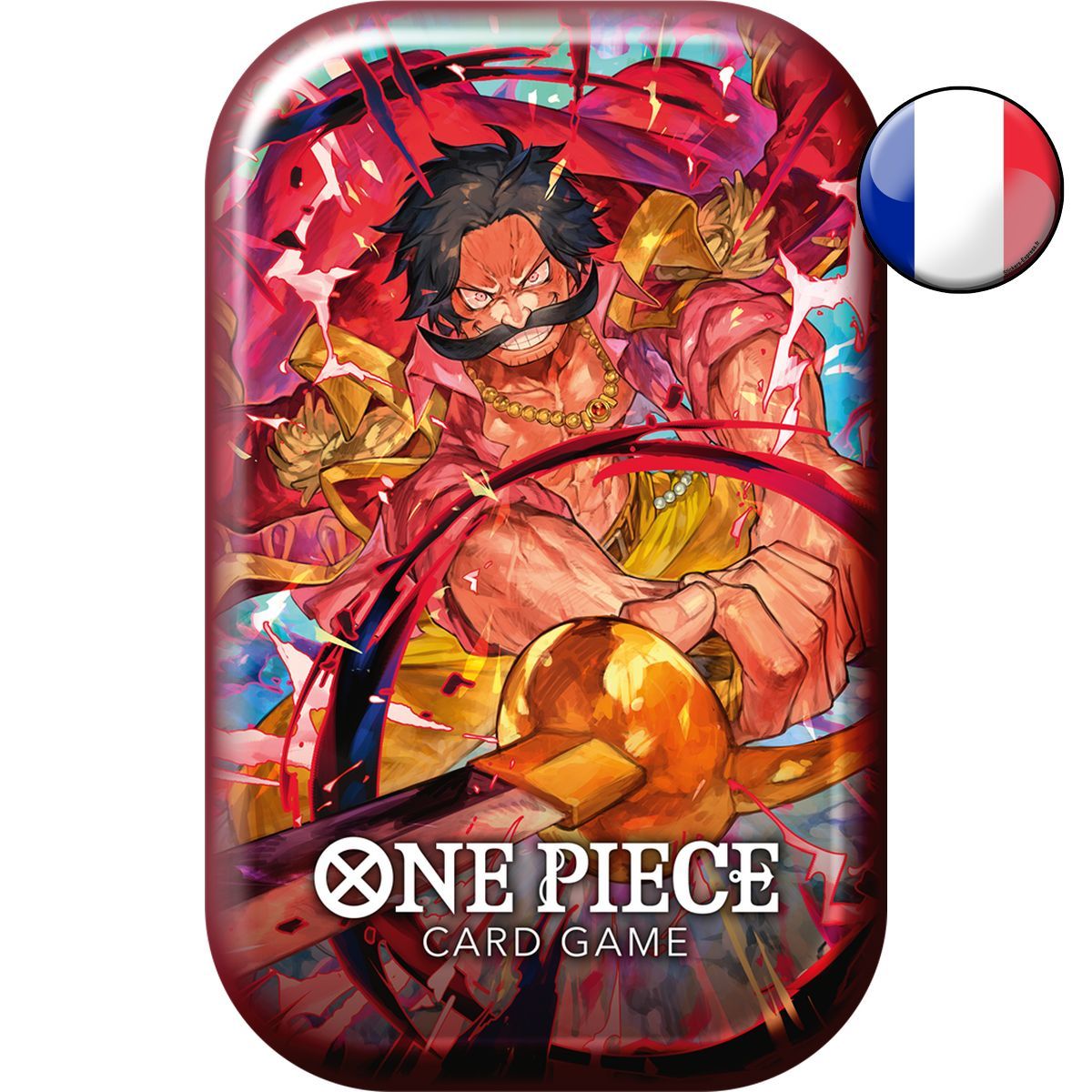 Display of 12 Tins Pack Set - Luffy & Roger - One Piece CG - FR 🇫🇷