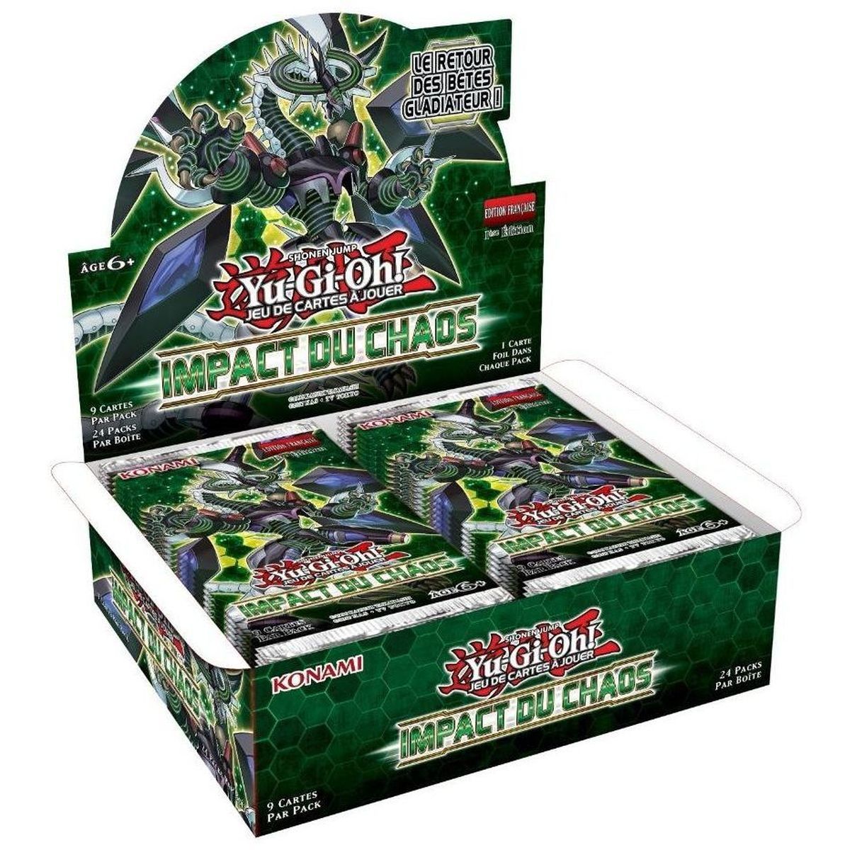 Display Yu-Gi-Oh! - Box of 24 Chaos Impact Boosters - FR