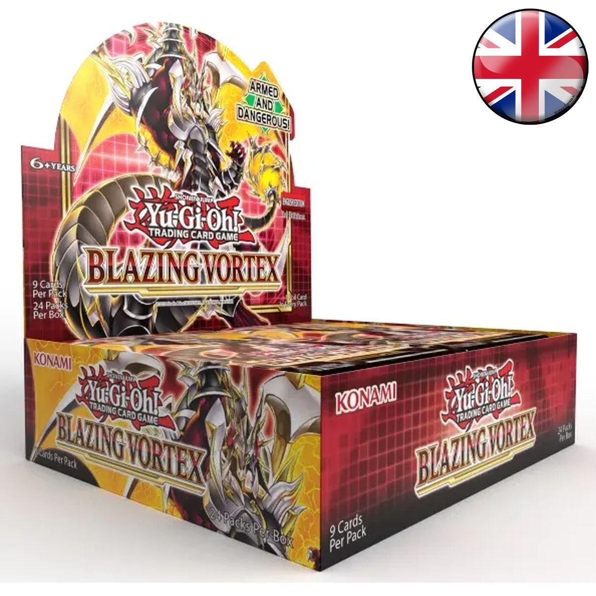 Display Yu-Gi-Oh! - Display 24 Blazing Vortex boosters - English