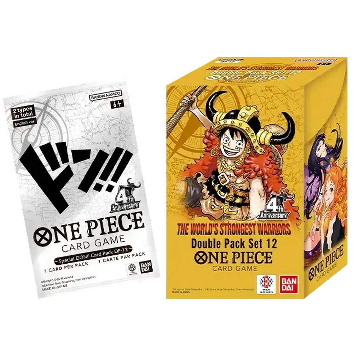 Double Booster Pack - DP12 - One Piece CG - EN