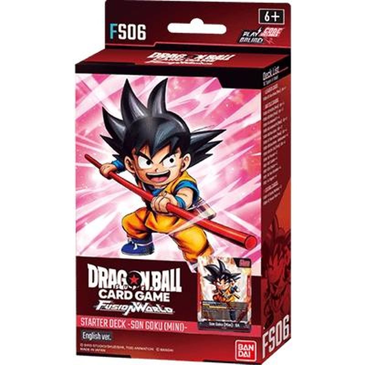 Item Dragon Ball Card Game Fusion World - Starter Deck - FS06 - EN