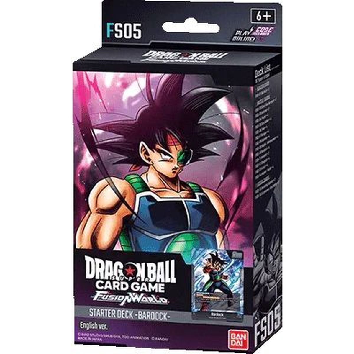 Item Starter Deck - Bardock - FS05 - Dragon Ball Super CG Fusion World - EN