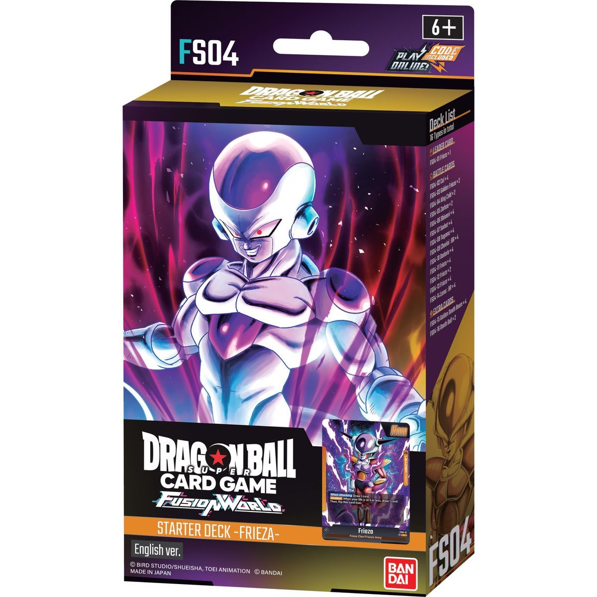 Item Starter Deck - Frieza - FS04 - Dragon Ball Super CG Fusion World - EN