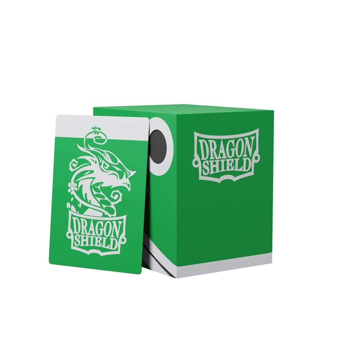 Dragon Shield - Deck Box - Double Shell - green/black