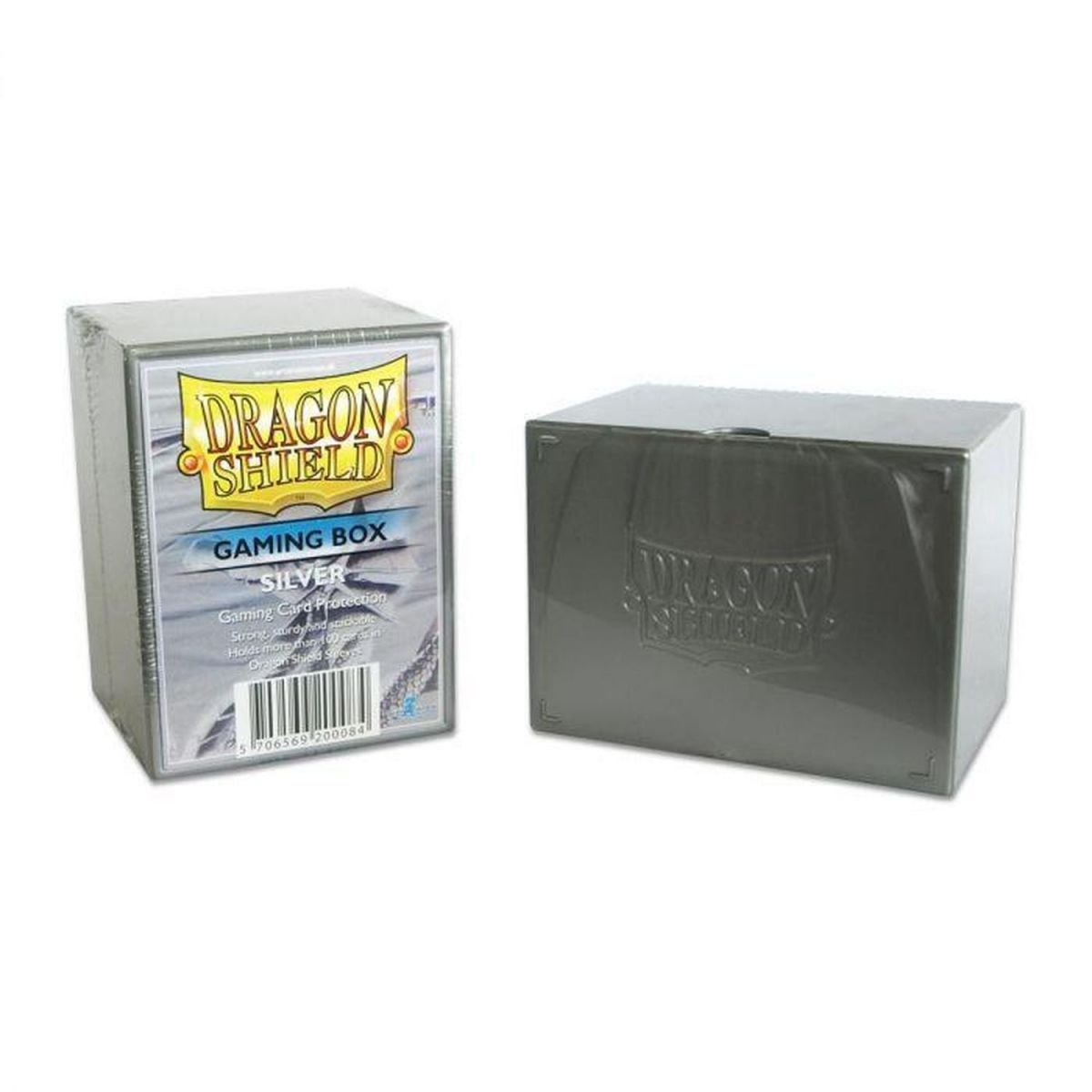 Item Dragon Shield - Deck Box - Strongbox 100+ Silver