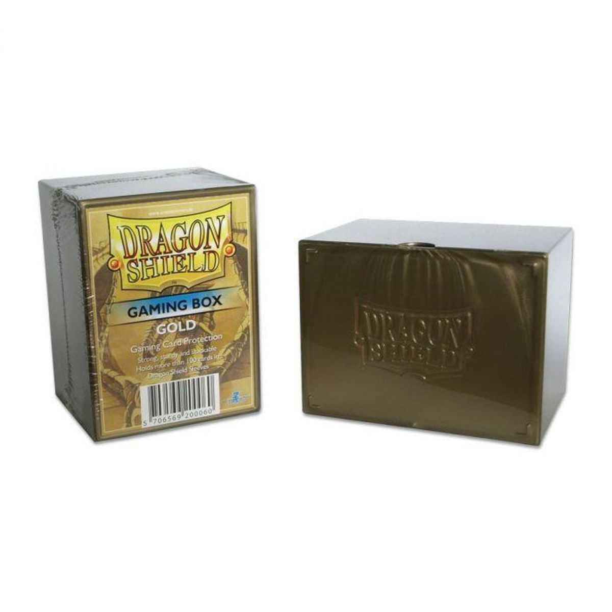 Dragon Shield - Deck Box - Strongbox 100+ Gold