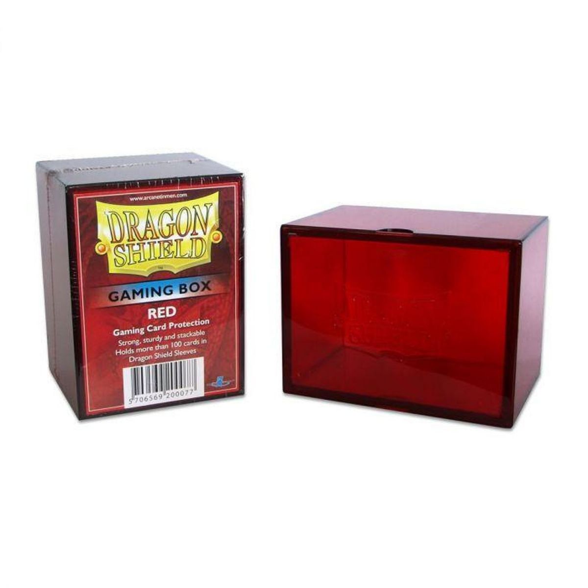 Item Dragon Shield - Deck Box - Strongbox 100+ Red