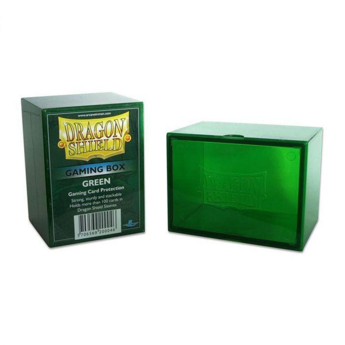 Item Dragon Shield - Deck Box - Strongbox 100+ Green
