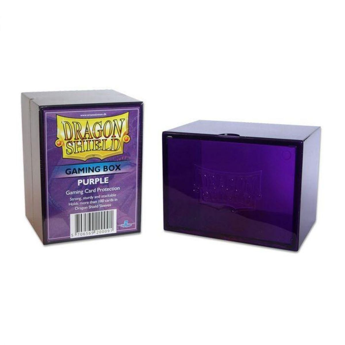 Item Dragon Shield - Deck Box - Strongbox 100+ Purple
