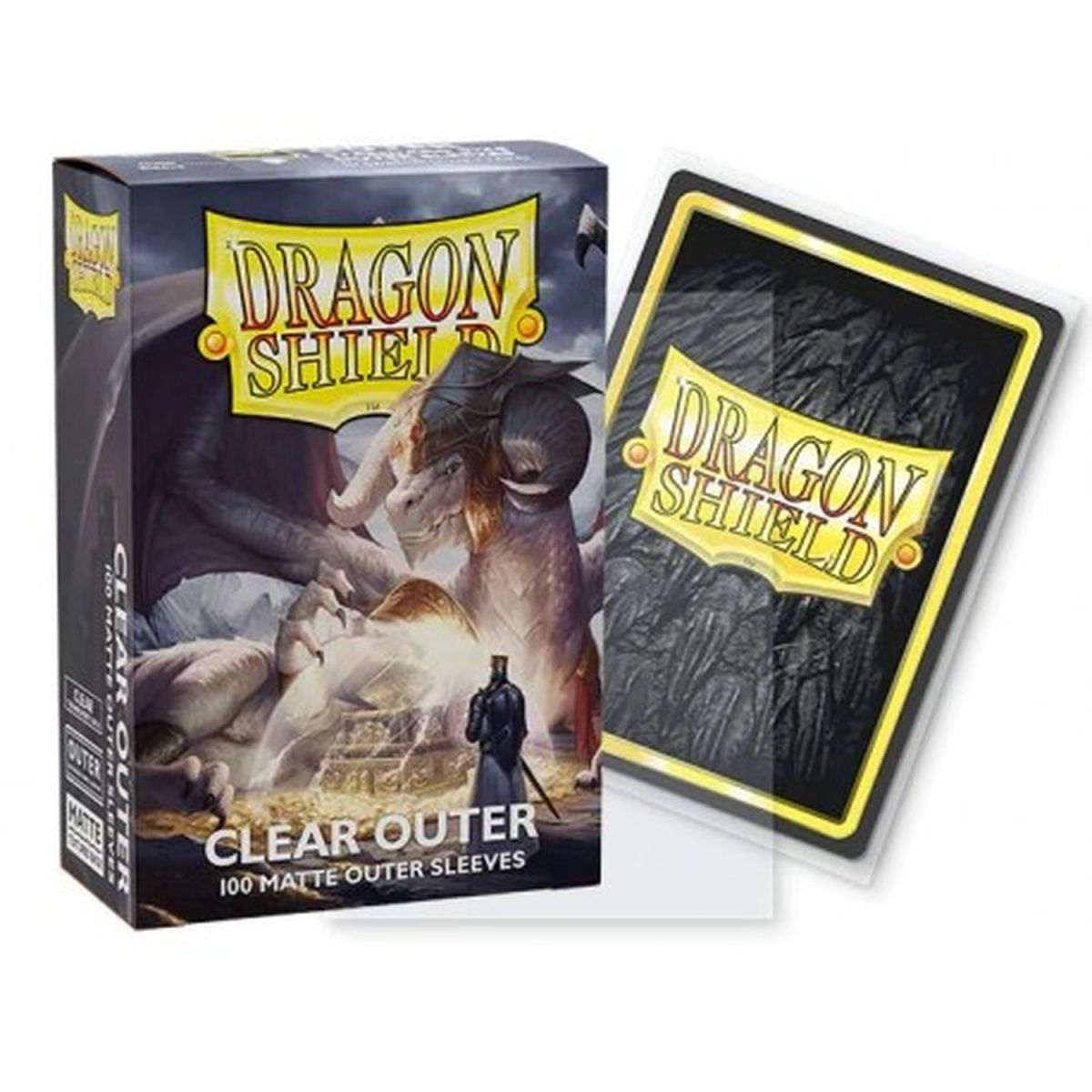 Dragon Shield - Card Sleeves - Standard - Clear Outer (100)