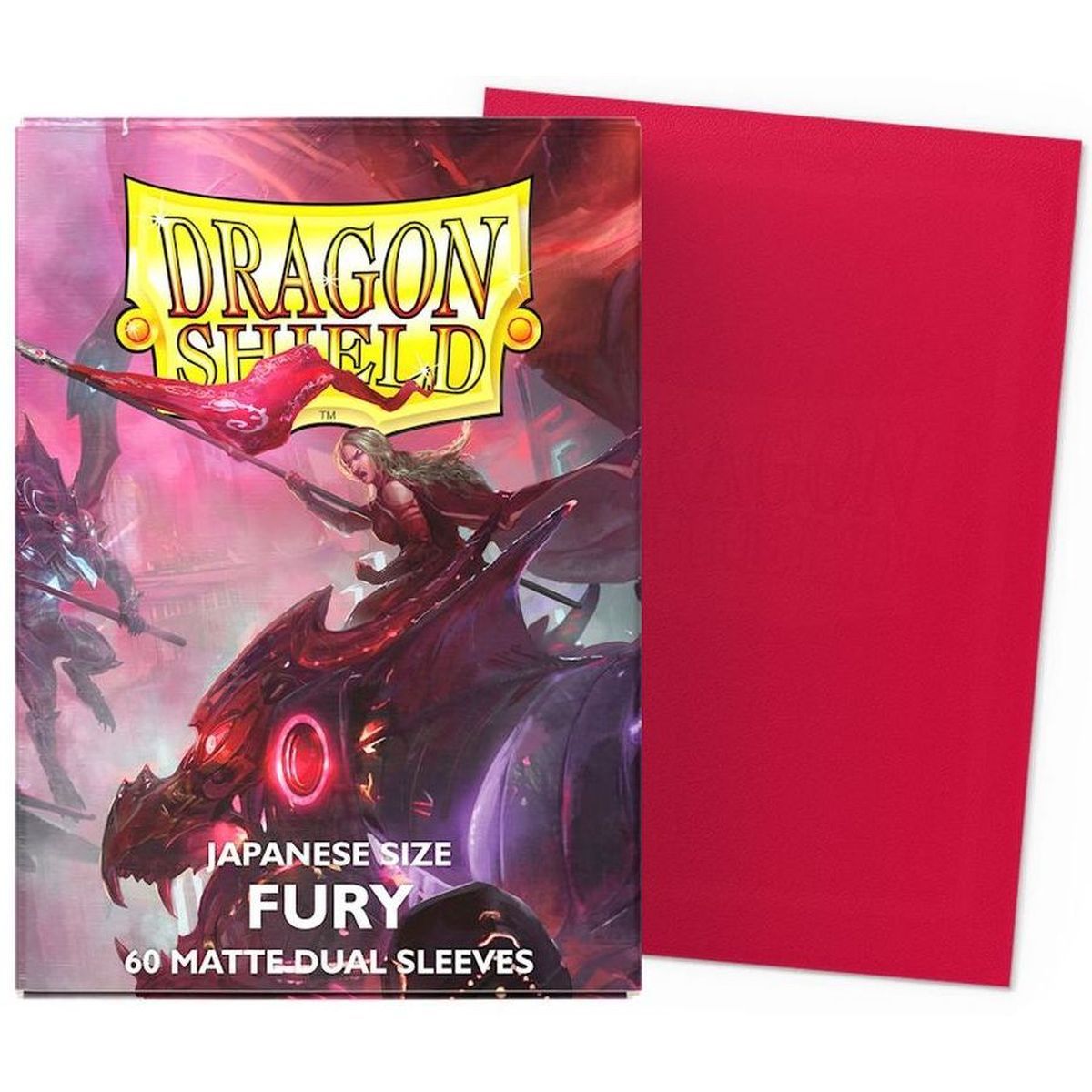 Dragon Shield - Small Sleeves - Japanese Size - Dual Matte Fury (60)