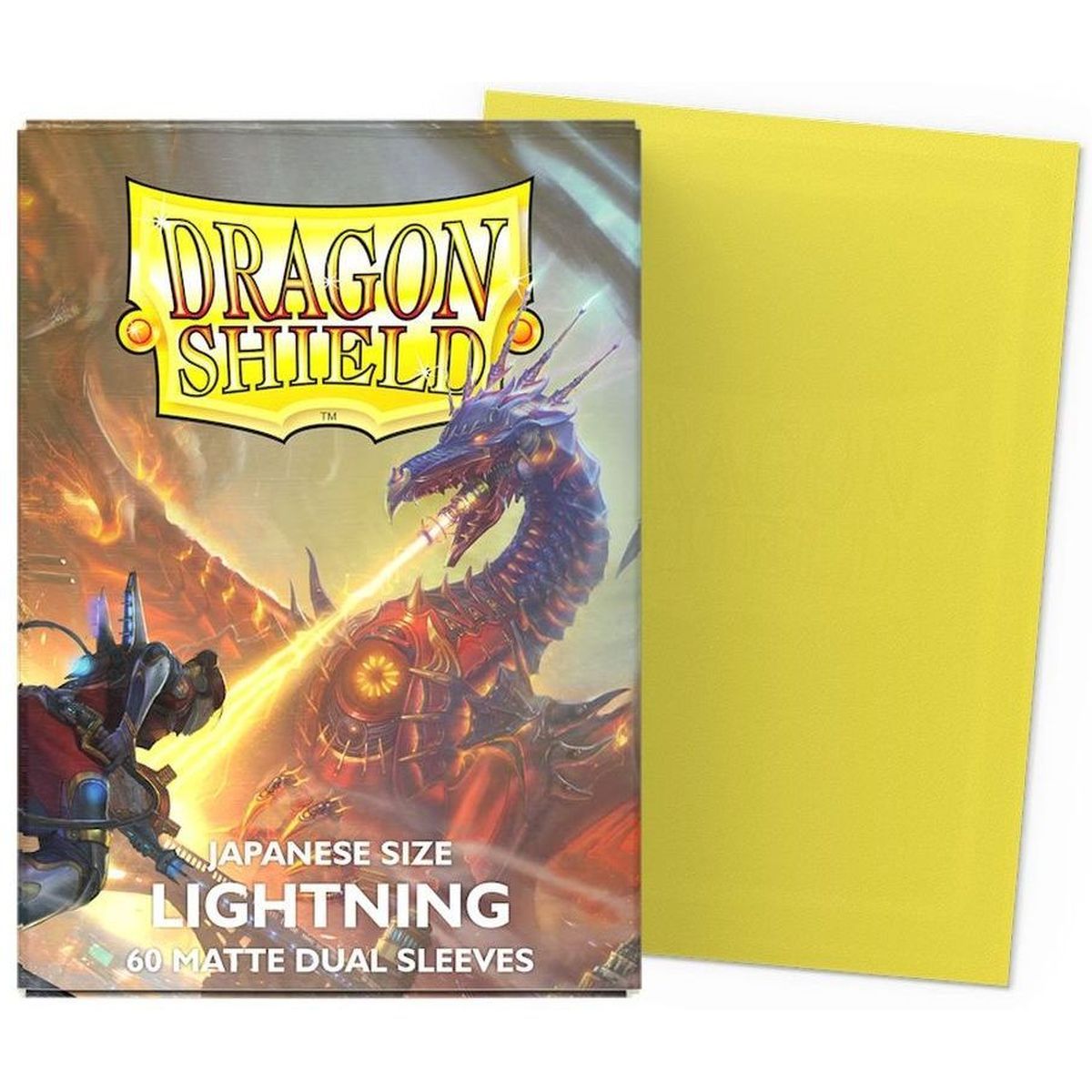 Dragon Shield - Small Sleeves - Japanese Size - Dual Matte Lightning (60)