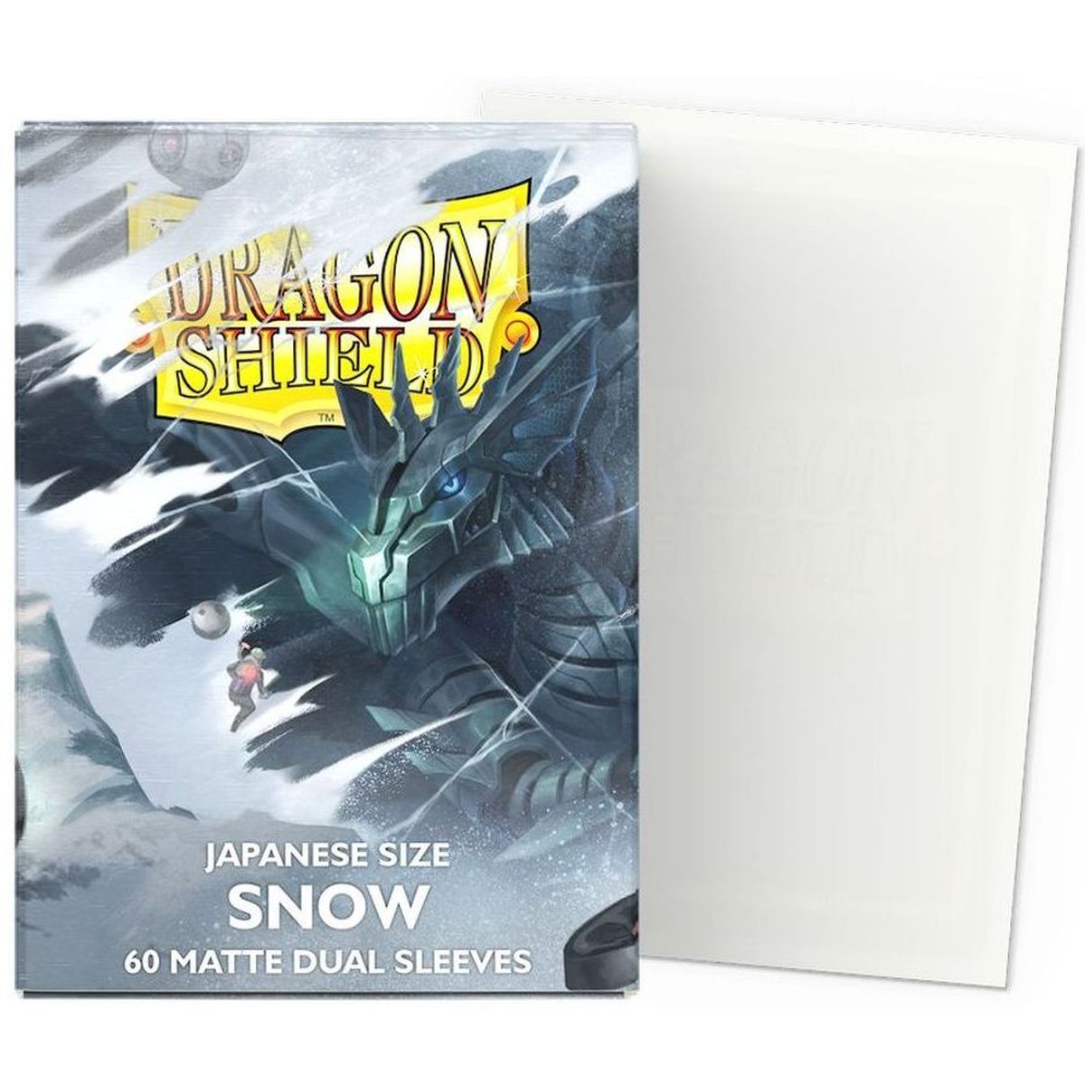 Dragon Shield - Small Sleeves - Japanese Size - Dual Matte Snow (60)