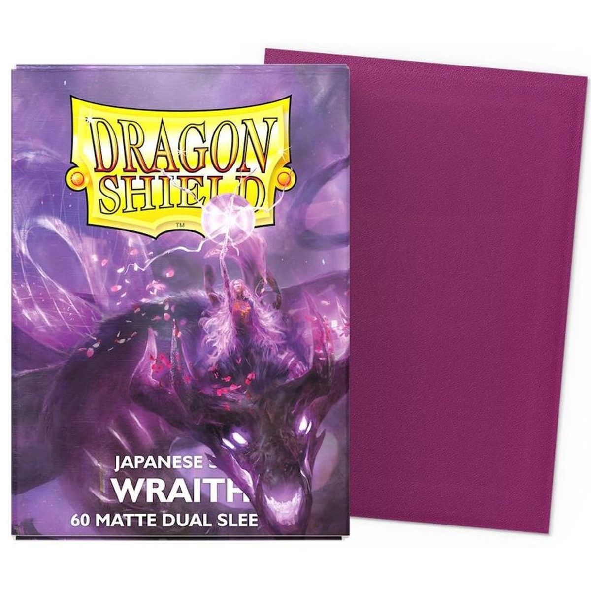 Item Dragon Shield - Small Sleeves - Japanese Size - Dual Matte Wraith (60)