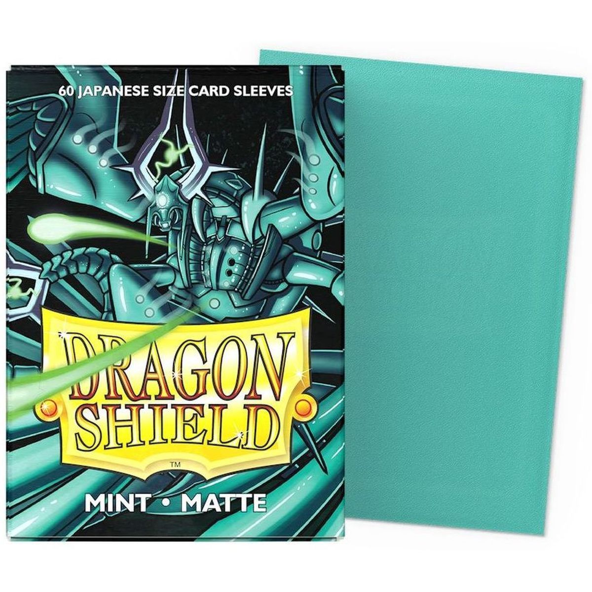 Dragon Shield - Small Sleeves - Japanese Size - Matte Mint (60)