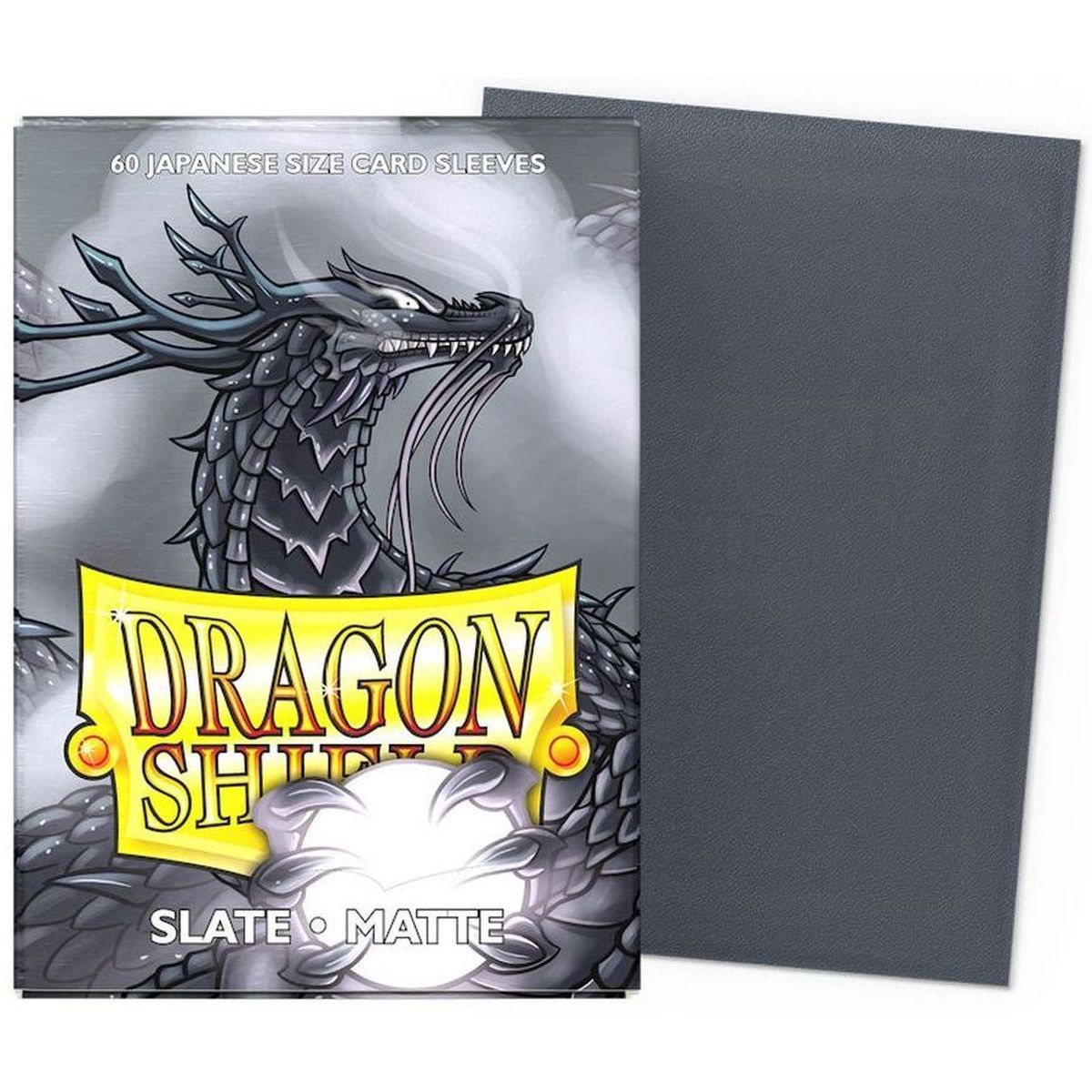 Item Dragon Shield - Small Sleeves - Japanese Size - Matte Slate (60)