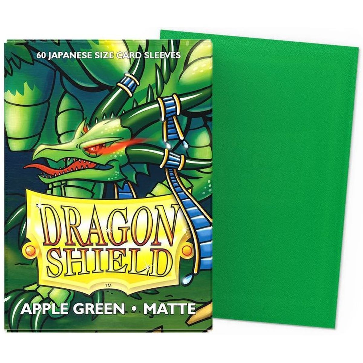 Dragon Shield Small Sleeves - Matte Apple Green (60)