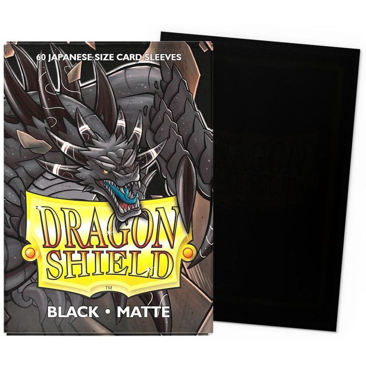 Dragon Shield Small Sleeves - Matte Black (60)