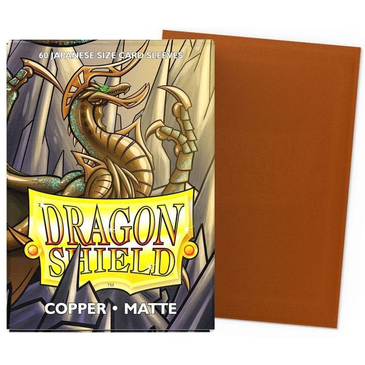 Dragon Shield Small Sleeves - Matte Copper (60)