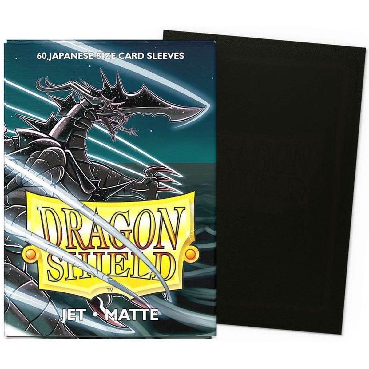 Dragon Shield Small Sleeves - Matte Jet (60)