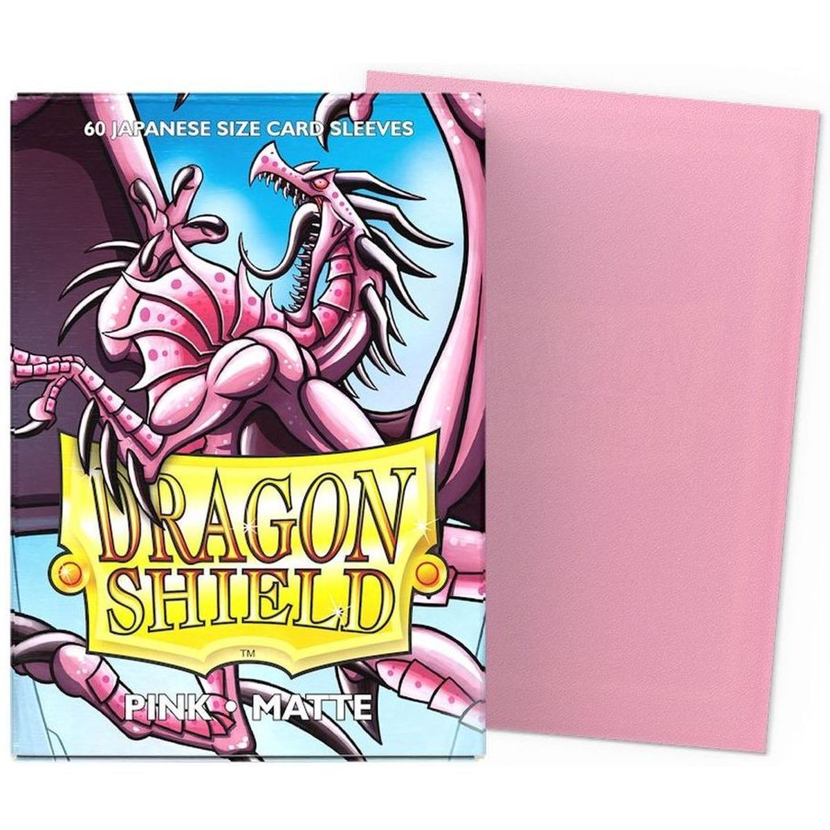 Item Dragon Shield Small Sleeves - Matte Pink (60)