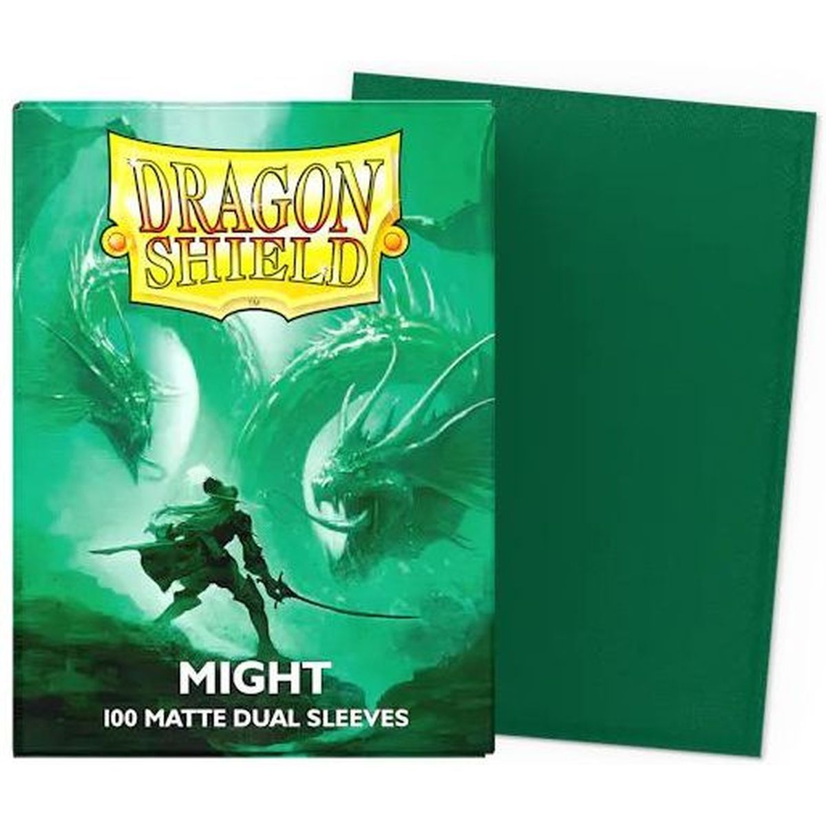 Item Dragon Shield - Standard Sleeves - Dual Matte Might (100)