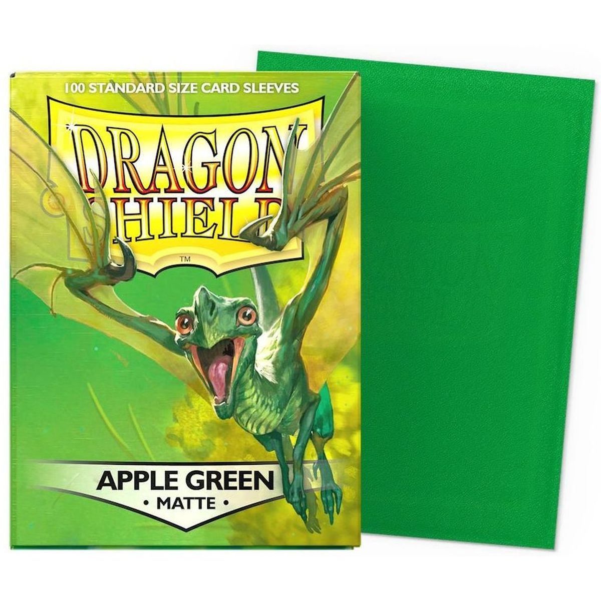 Dragon Shield - Standard Sleeves - Matte Apple Green (100)