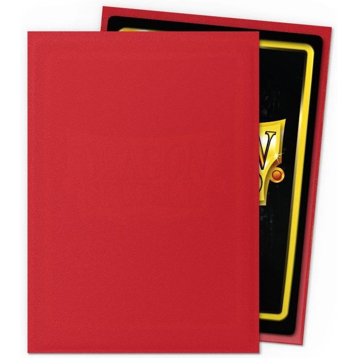 Dragon Shield - Standard Sleeves - Matte Crimson (100)