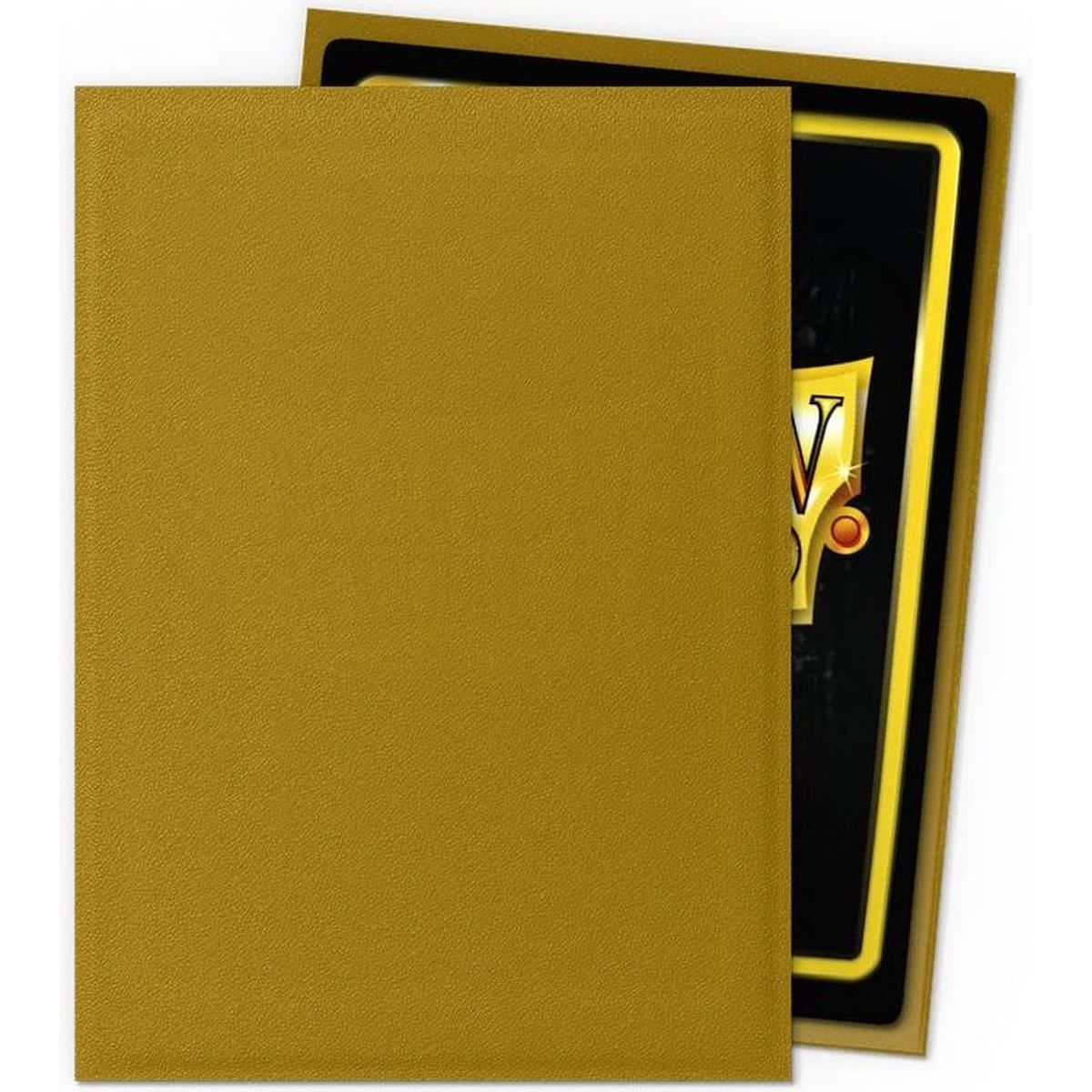 Dragon Shield - Standard Sleeves - Matte Gold (100)