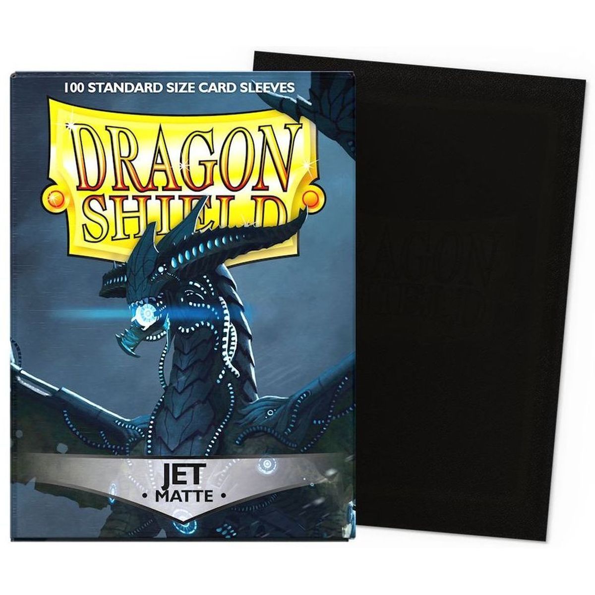 Dragon Shield - Standard Sleeves - Matte Jet (100)