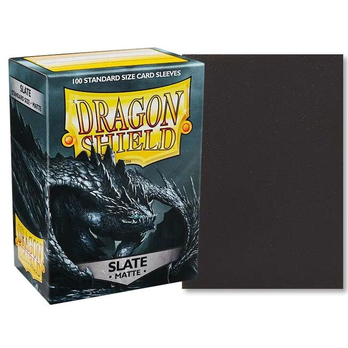 Item Dragon Shield - Standard Sleeves - Matte Slate (100)