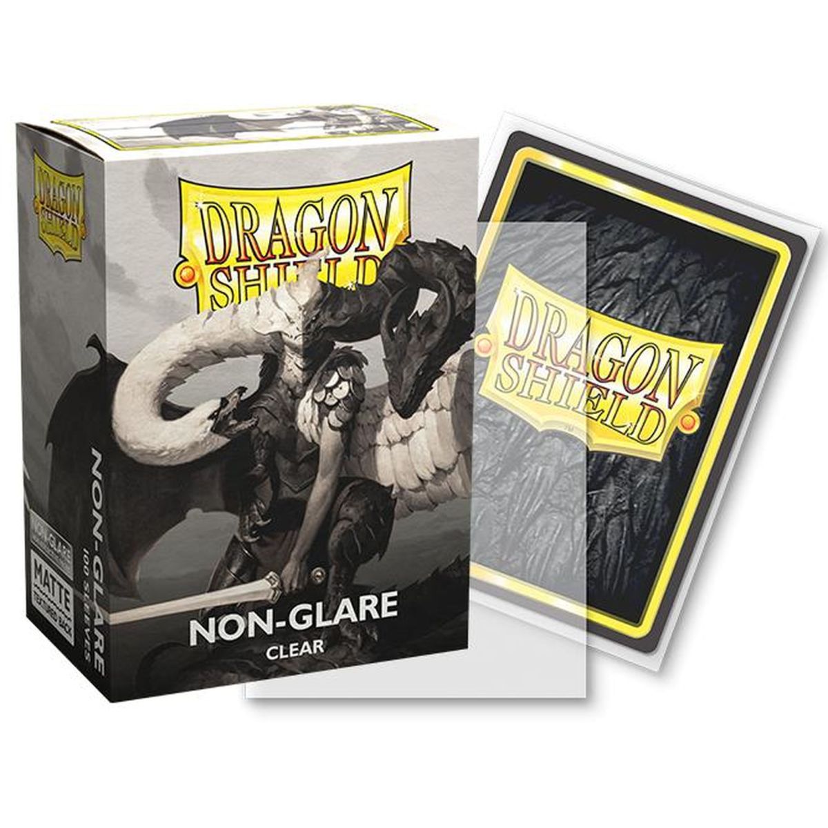 Dragon Shield - Standard Sleeves - Non-Glare Transparent (100)