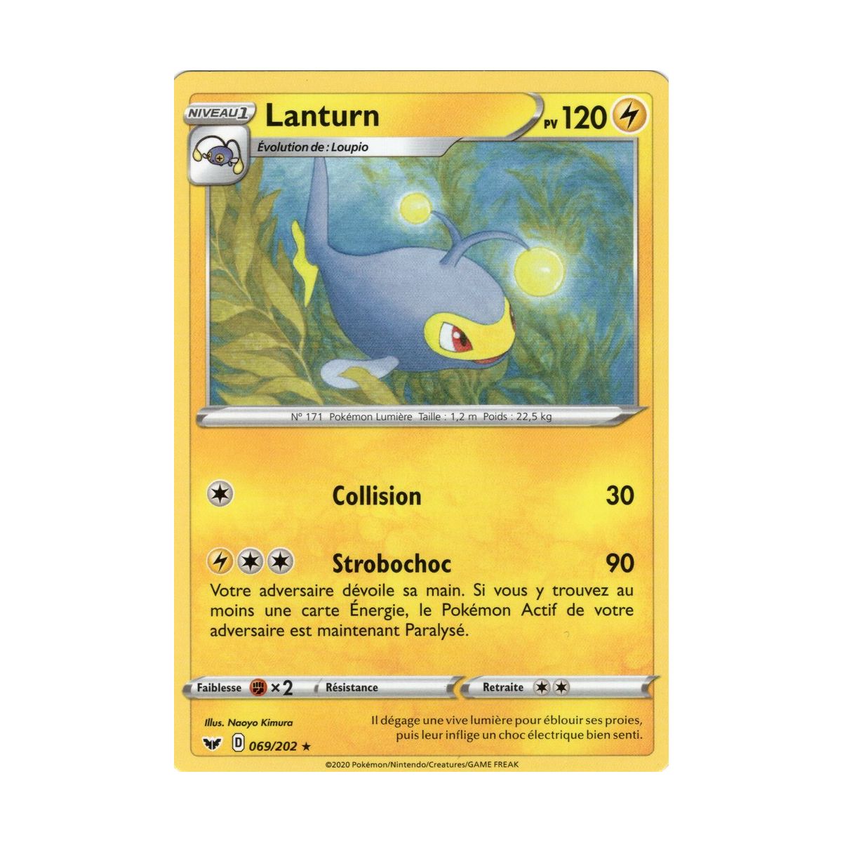 Lanturn - Rare 69/202 - Sword and Shield 1