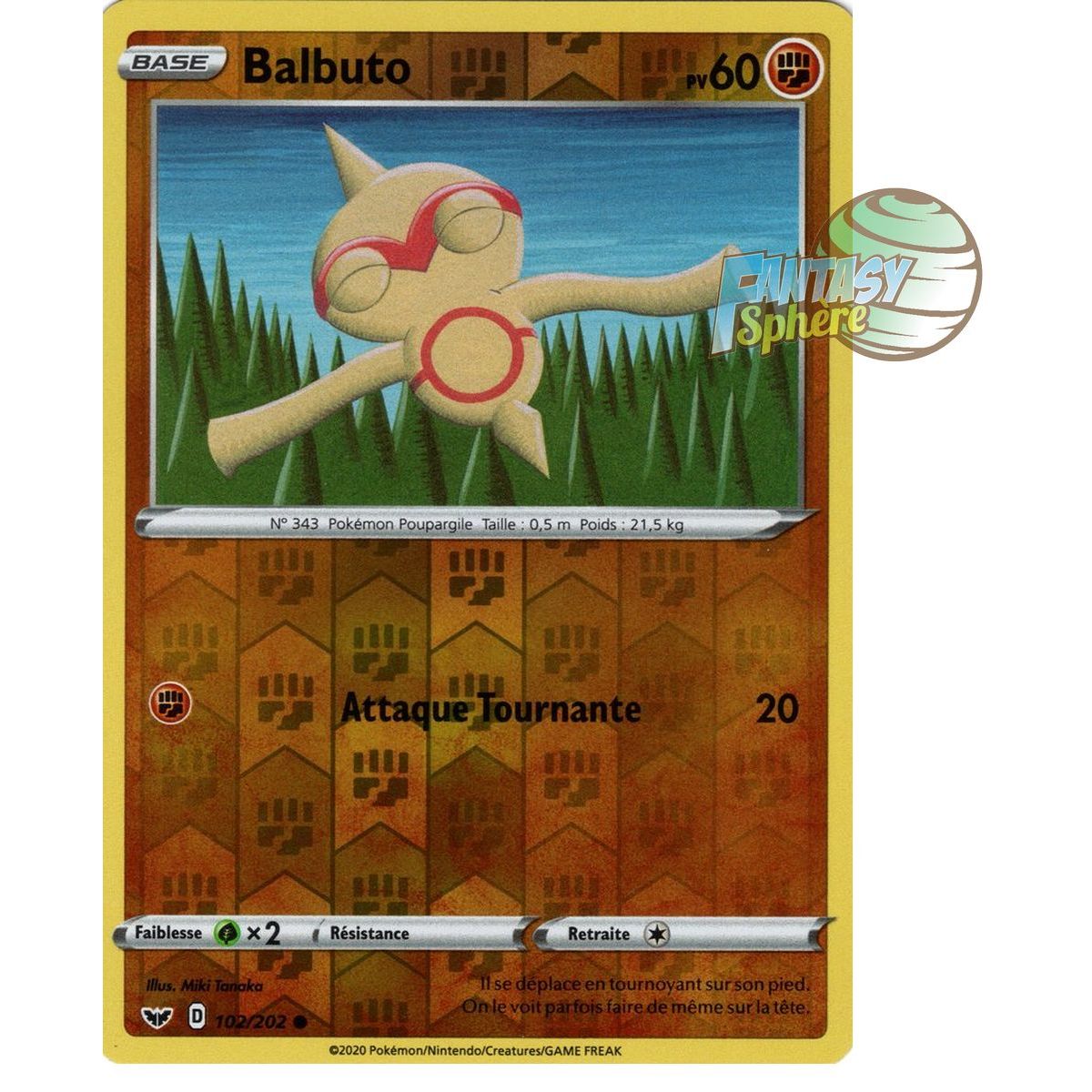 Balbuto - Reverse 102/202 - Sword and Shield 1